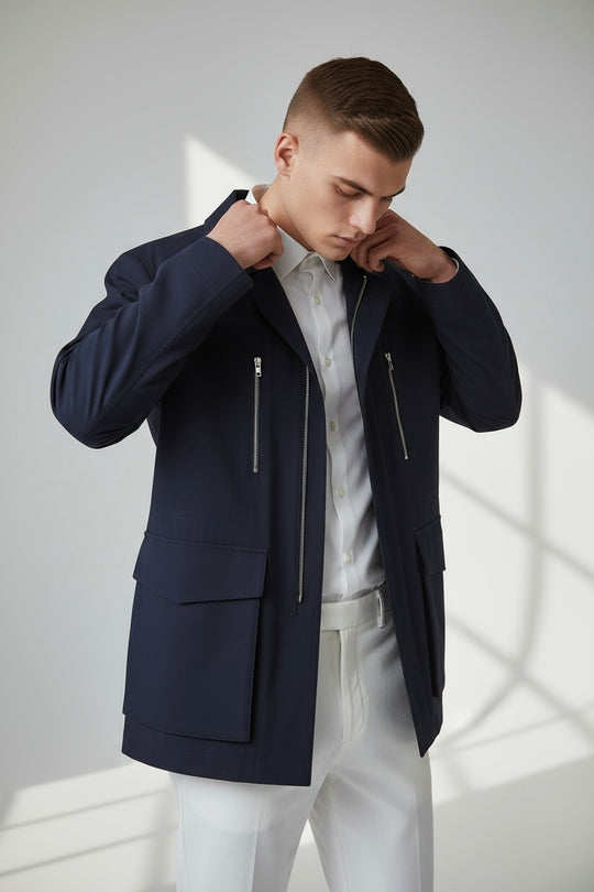 Indigo Navy Blazer