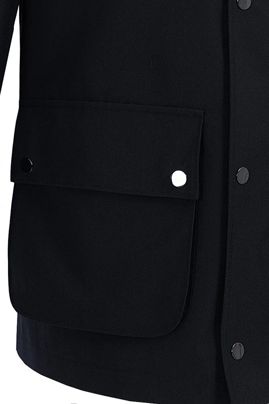 Dark Navy Military Jacket