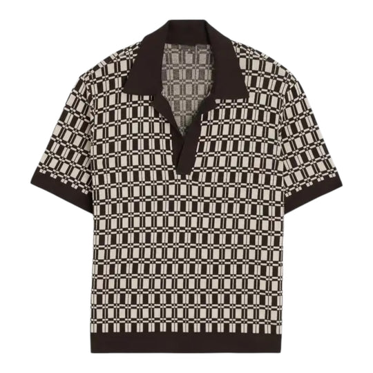 Jacquard Polo Shirt
