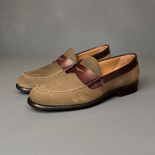 Womens Lux Suede Loafers