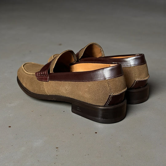 Womens Lux Suede Loafers