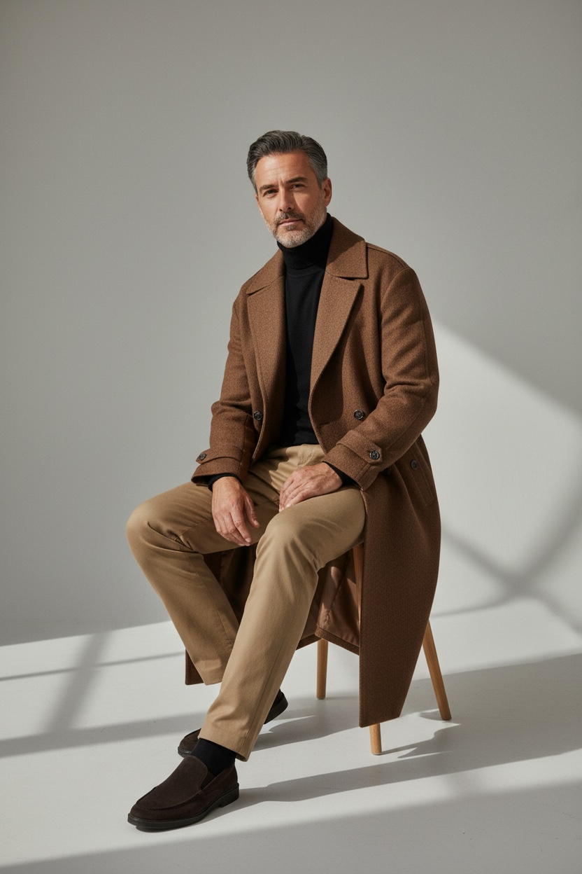 Brown Overcoat