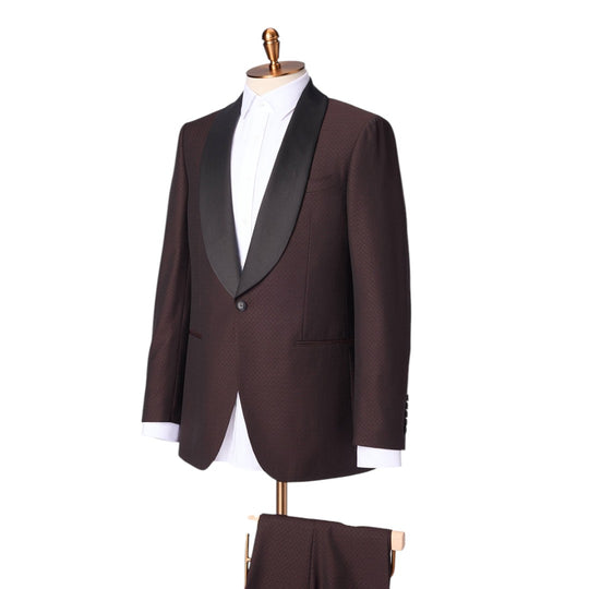 Deep Burgundy Tuxedo